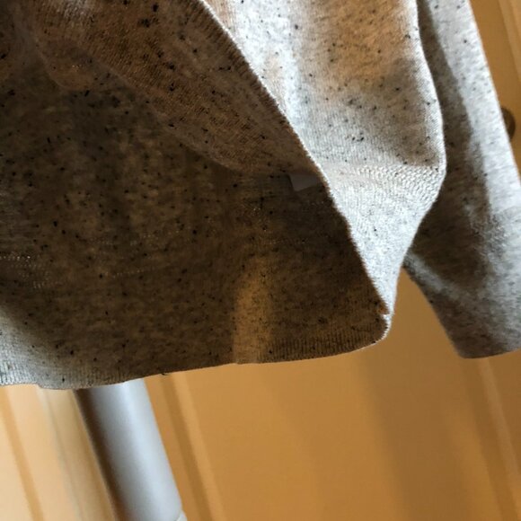 Knit for J. Crew Hanley Sweater Size Mens XL Silk Cotton Blend Light Grey - Picture 11 of 16